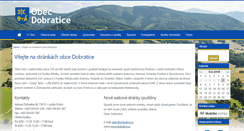 Desktop Screenshot of dobratice.cz